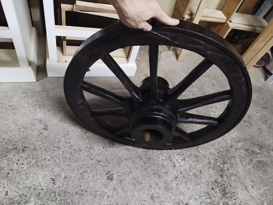 Roda de carro de bois