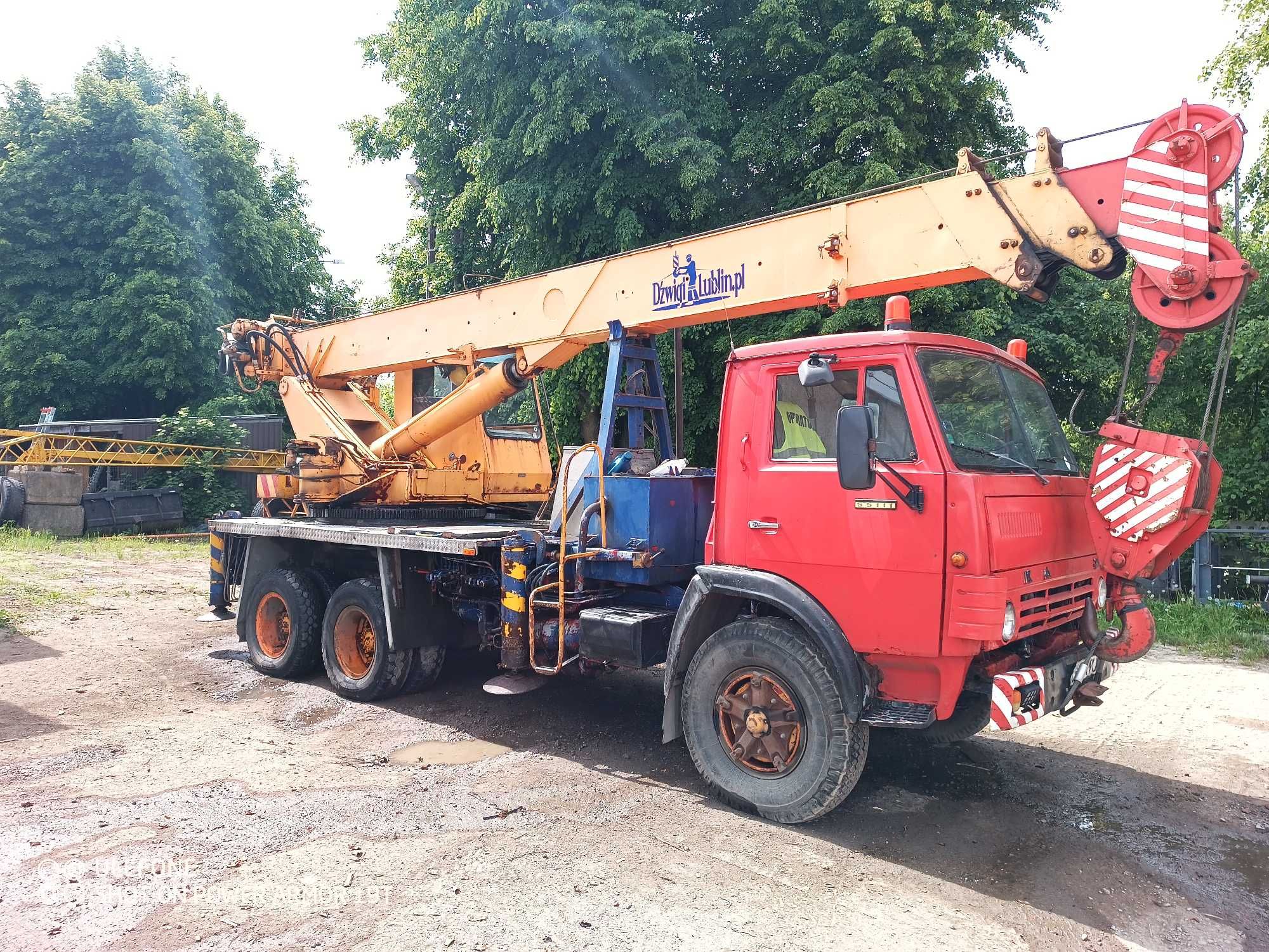 Dźwig Kamaz 18 T