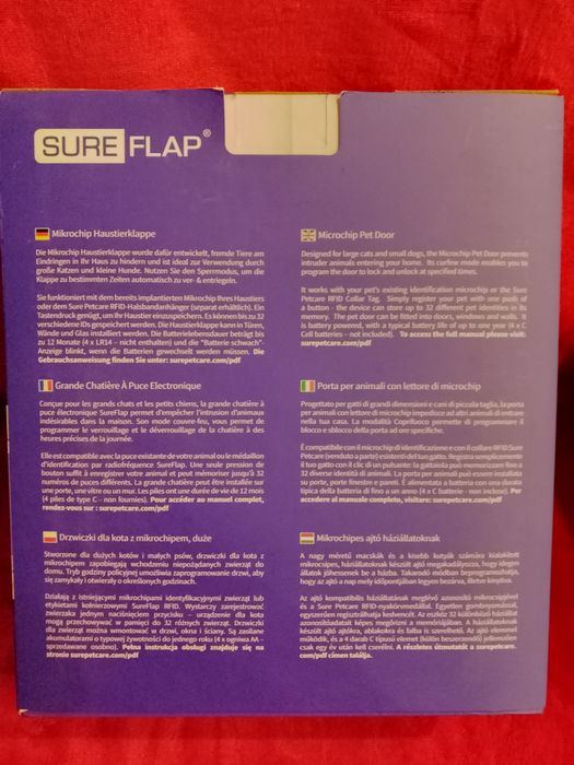 SureFlap Microchip Pet Door drzwiczki SUR101