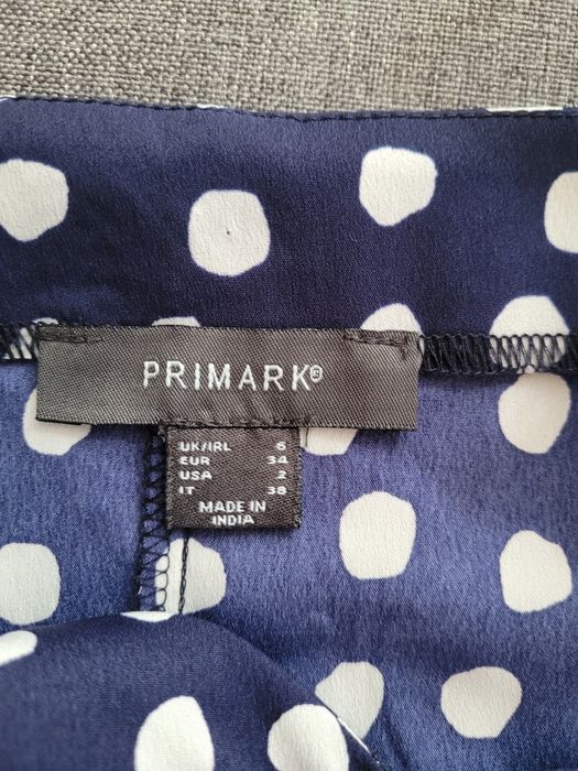 Kombinezon krótkie spodenki grochy roz.34 Primark