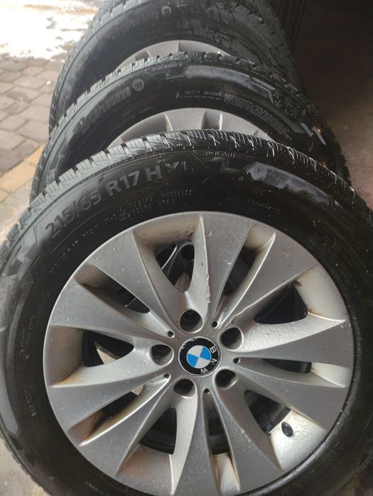 Opony z felgami BMW x3 17 cali bardzo ładne opony