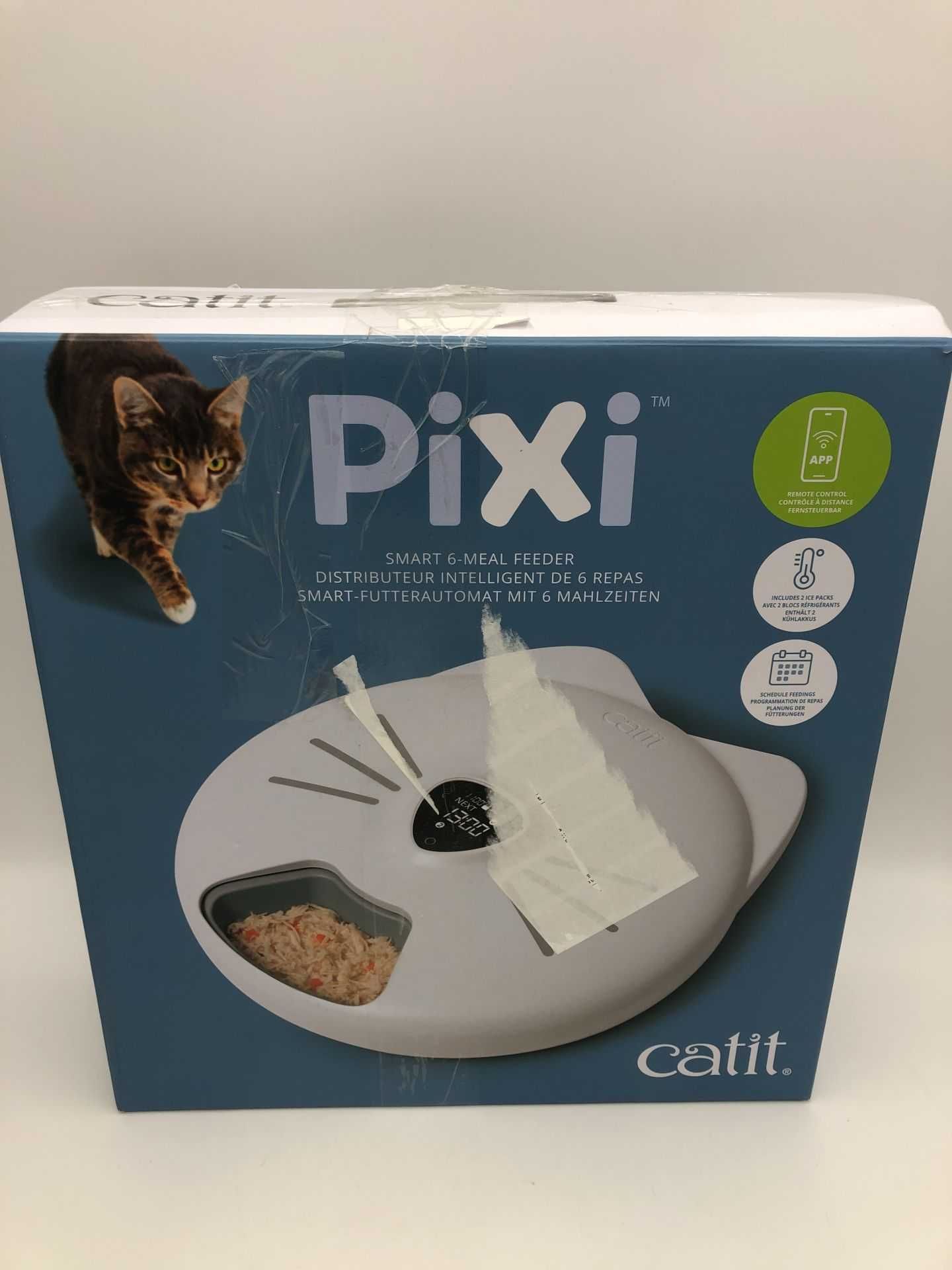 Catit PIXI Smart Futterautomat na 6 posiłków dla kotów używany online
