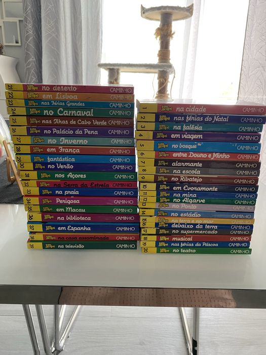 Livros de Uma Aventura e da Patricia