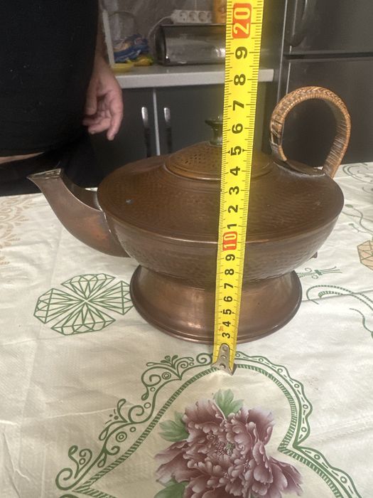 Чайник електричний мідний