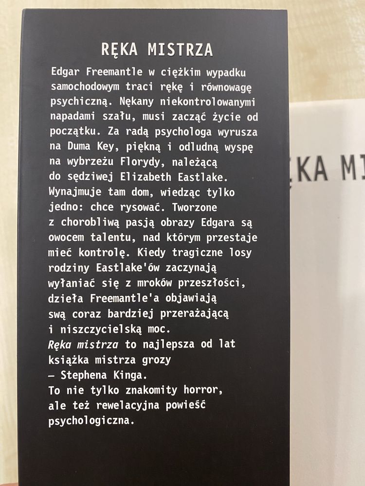 Stephen King. Ręka Mistrza