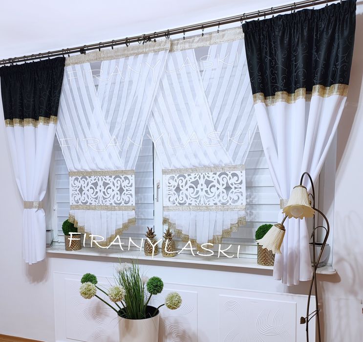 Panel 120x150 zestaw paneli ażury Firany Gotowe