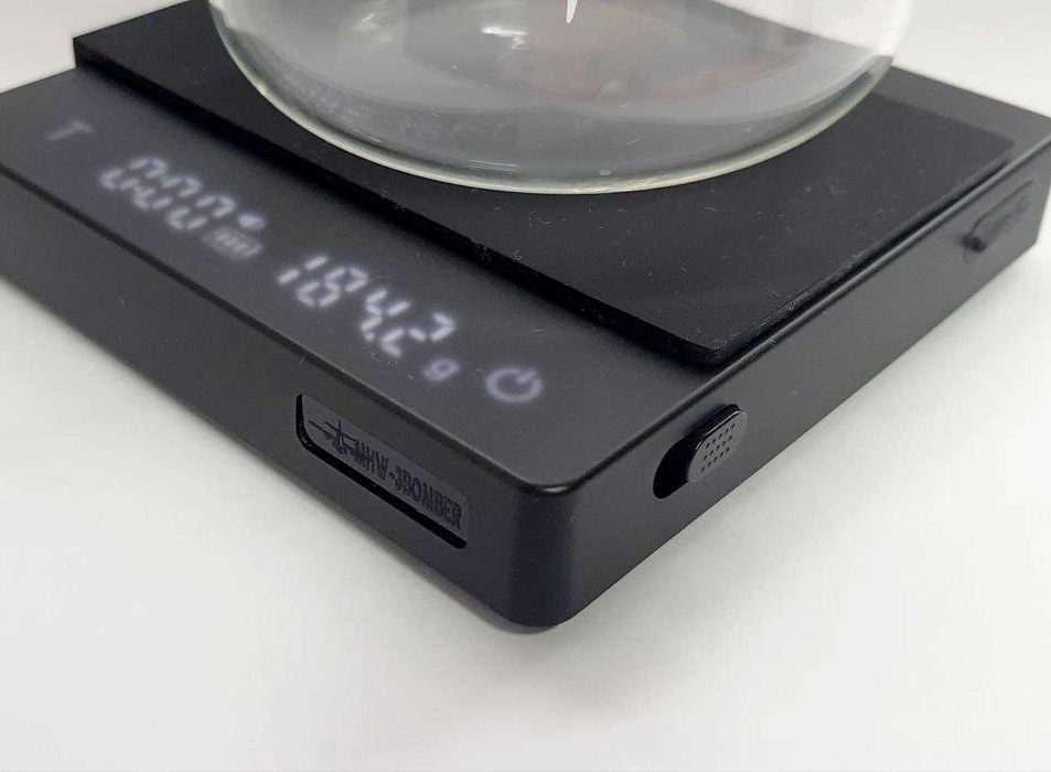 Професійні ваги для кави MHW-3BOMBER Cube 2.0 чорні оригінал