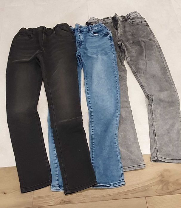 Kurtki, bluzy, spodnie dla szczupłego, same konkrety 182cm, L, 18 szt