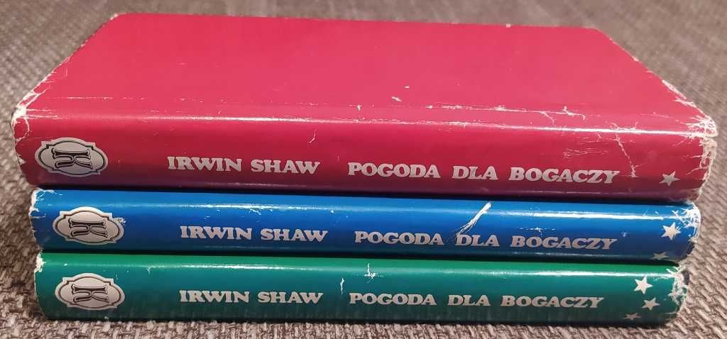 Irwin Shaw - POGODA DLA BOGACZY 1-3 (twarda z obwolutą)