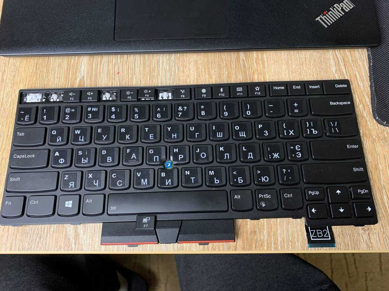 Клавиатура Lenovo A485 ThinkPAD та інші. З ПІДСВІТКОЮ