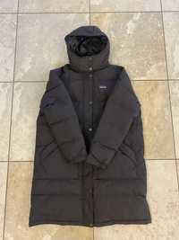 Płaszcz puchowy, kurtka firmy Patagonia Women czarny XL