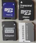 Адаптеры для карт памяти Micro SD