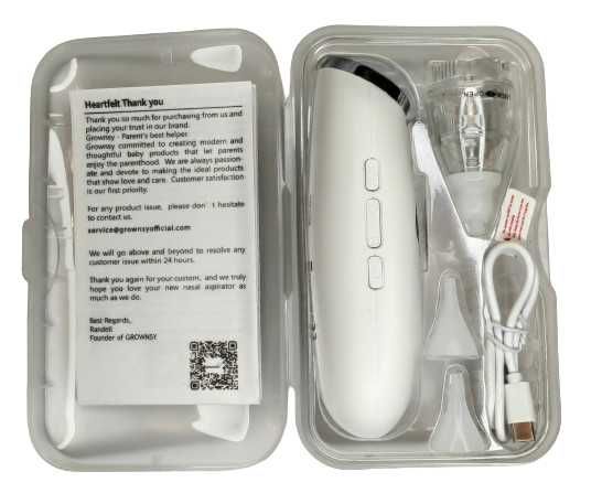 Aspirator do nosa dla dzieci marki GROWNSY, model BC024