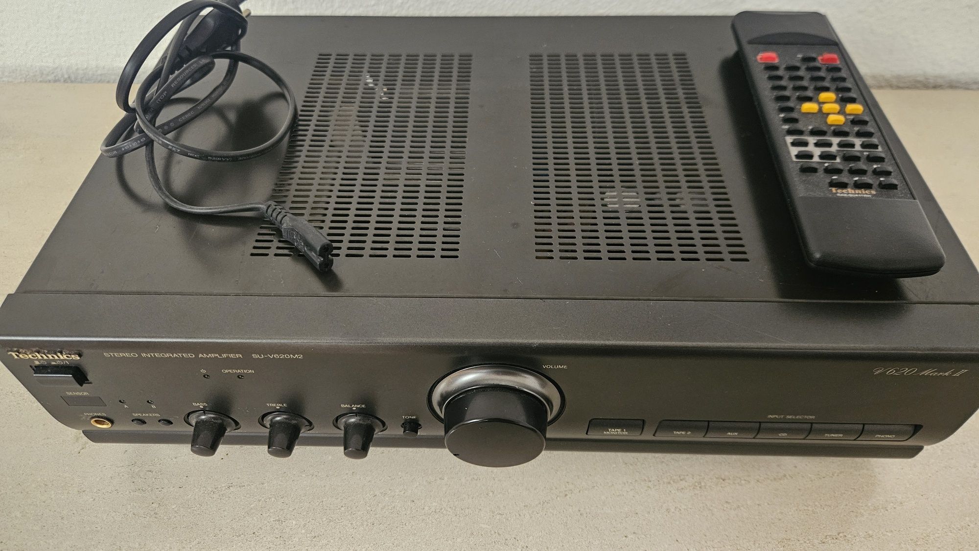 Amplificador Technics SU-V620M2 – Clássico Hi-Fi em ótimo estado