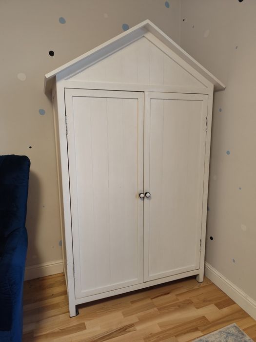 Szafa domek biała szafa dziecięca dla dziecka