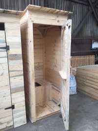 Деревянный Туалет,Душ для дачи