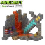 Магнітний конструктор Minecraft Бібліотека, 268 блоків