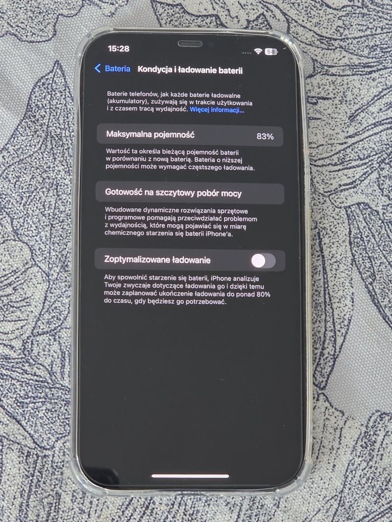 Apple iPhone 12 Pro Max 128 GB Pacific Blue + ładowarka, etui, szkło