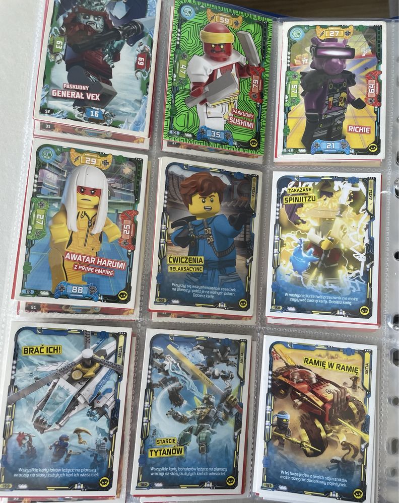 Karty Lego Ninjago Tcg5 Seria 5 75 kart