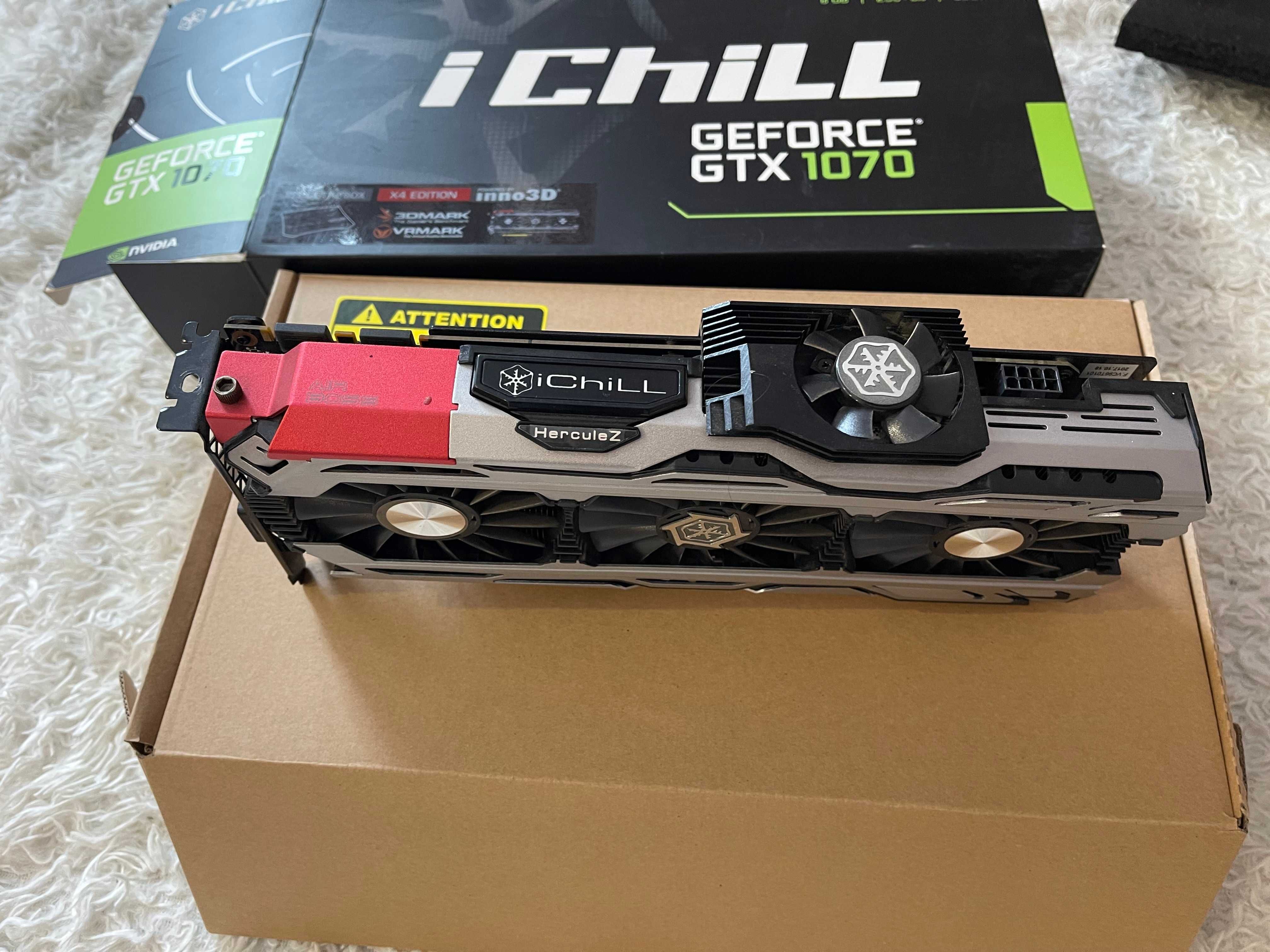 Відеокарта inno3D iChill GEFORCE GTX 1070 8Gb