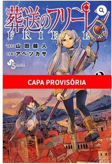 Mangás Frieren volumes 1, 2 e 3 Planet Manga Panini