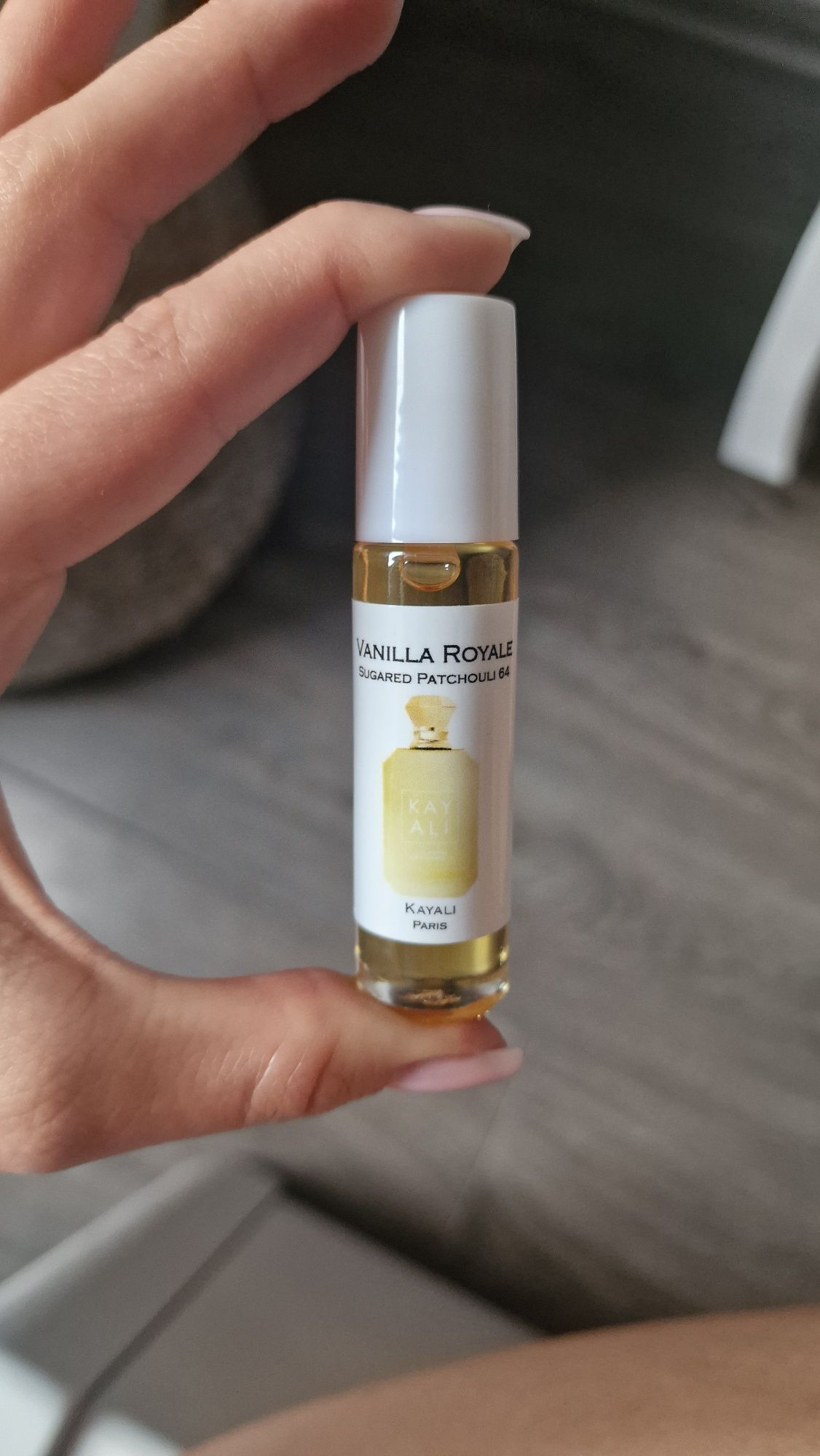 Масляные духи Vanilla royale sugared patchouli 64 Kayali