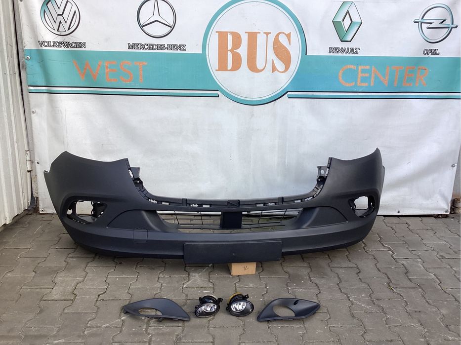 Бампер передній під туманки Mercedes Sprinter 907 Спрінтер 910