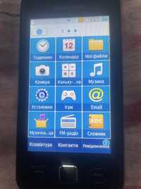 Мобильный телефон смартфон Samsung Star II Duos GT-С6712 Б/У