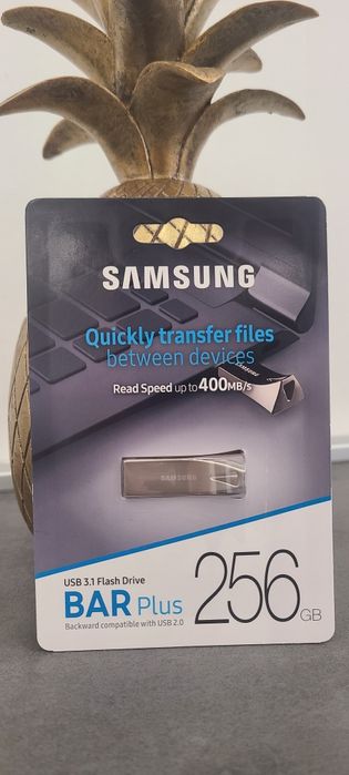 Флешка SAMSUNG BAR Plus 256GB - 400MB/s USB 3.1