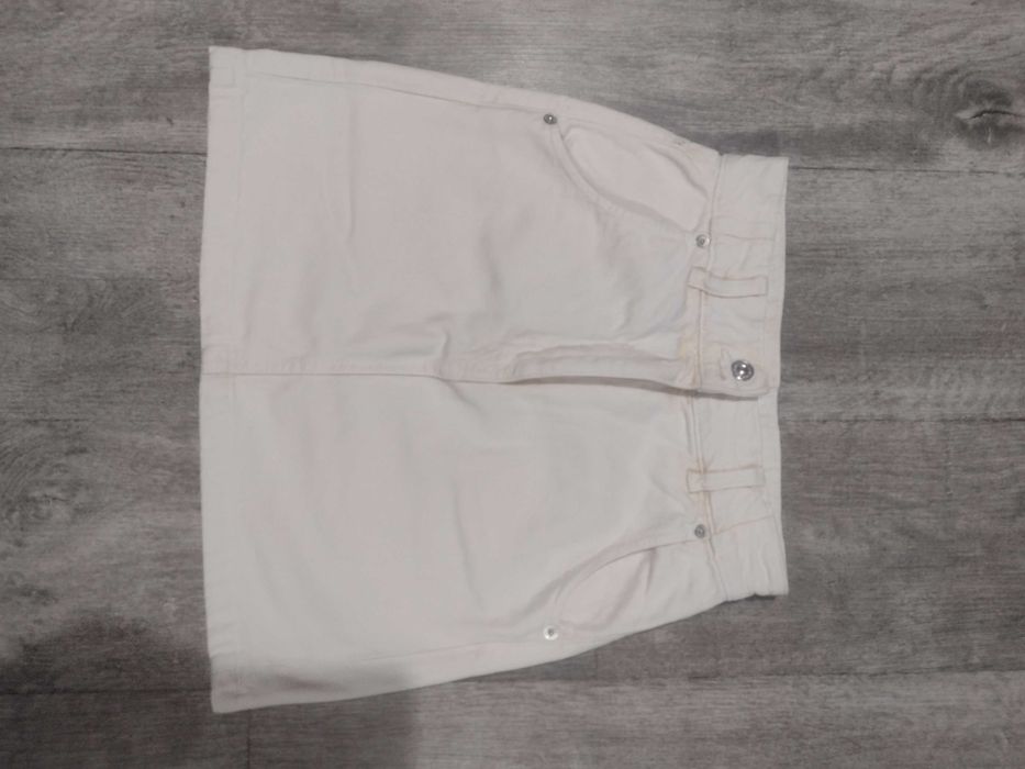Jeansowa mini spódniczka Mango r. XS