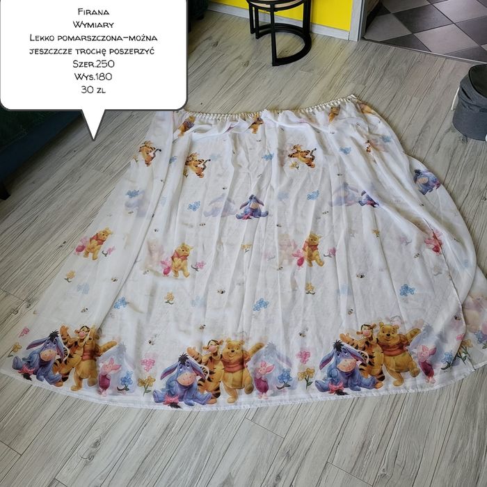 Firanka Kubuś puchatek
