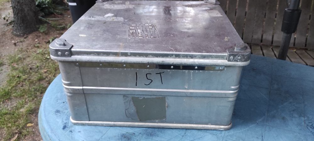 Skrzynia wyprawowa  , aluminiowa Zarges