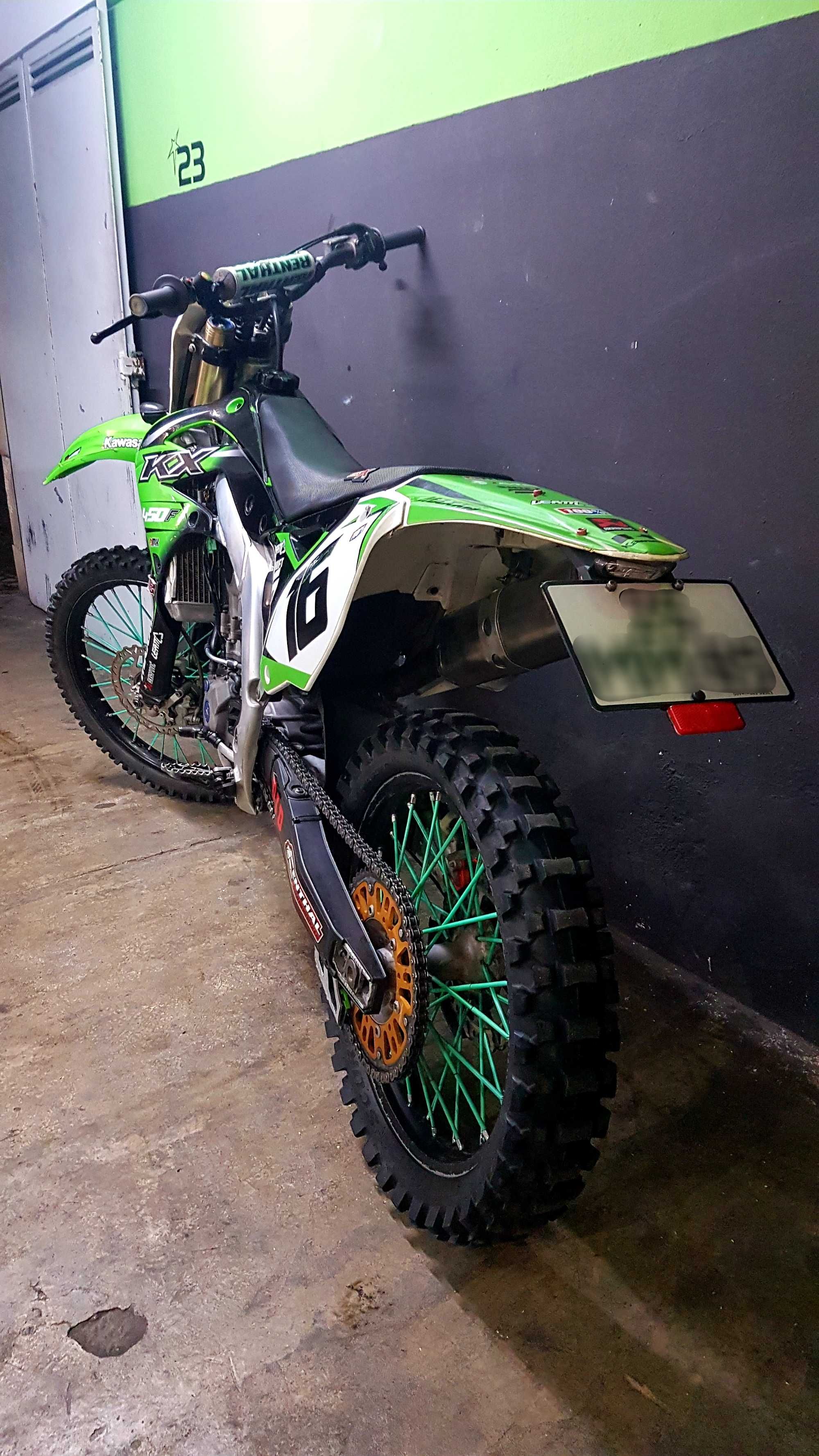 Kawasaki kx 450 f matriculada