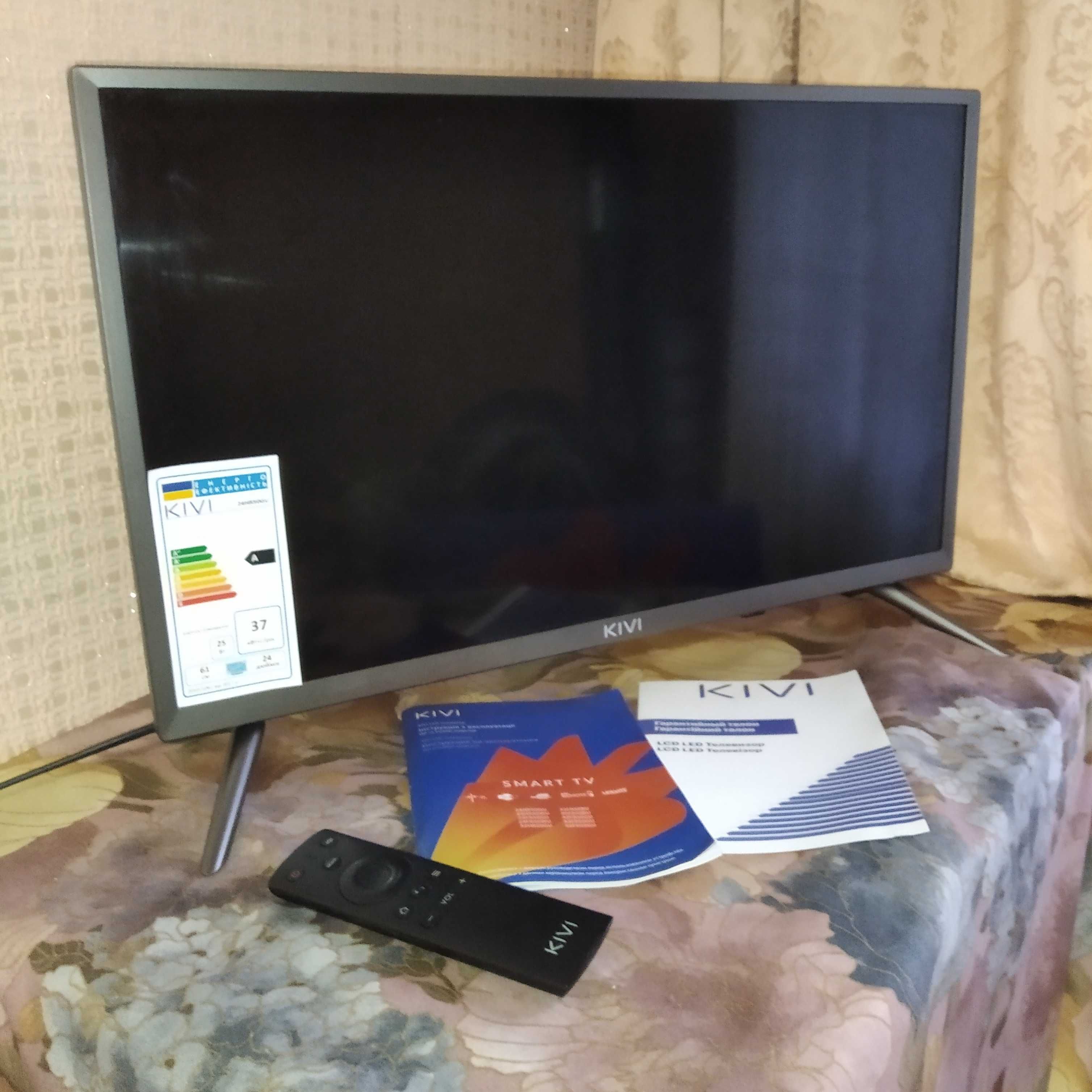 Smart телевізор KIVI 24"+Т2