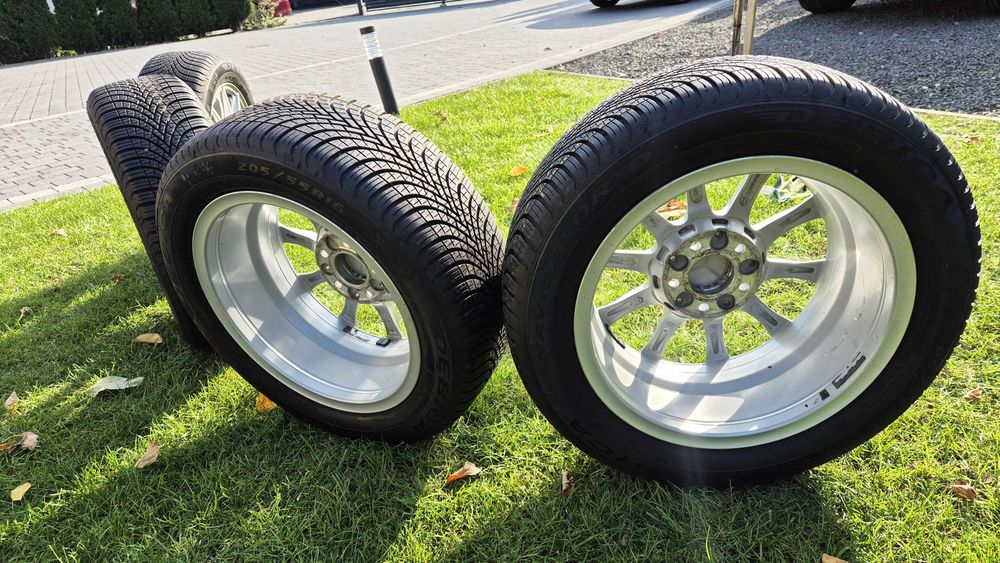 Koła zimowe Mercedes C klasa 5x112 205/55/16 Alu felgi