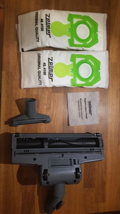 Szczotka 2x worki  Zelmer odkurzacz  - nowe