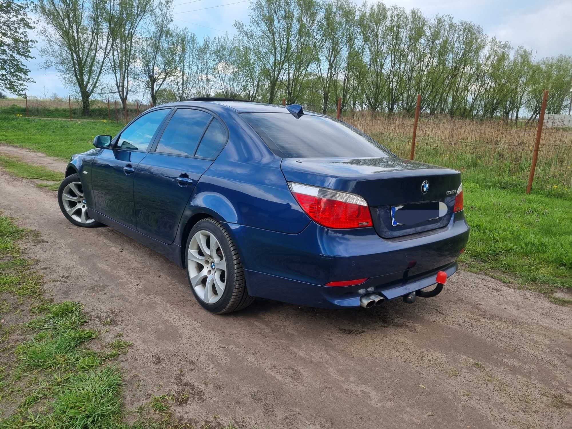 Bmw e60 3.0i 231km automat xenon M54B30 MYSTICBLAU wszystkie czesci!