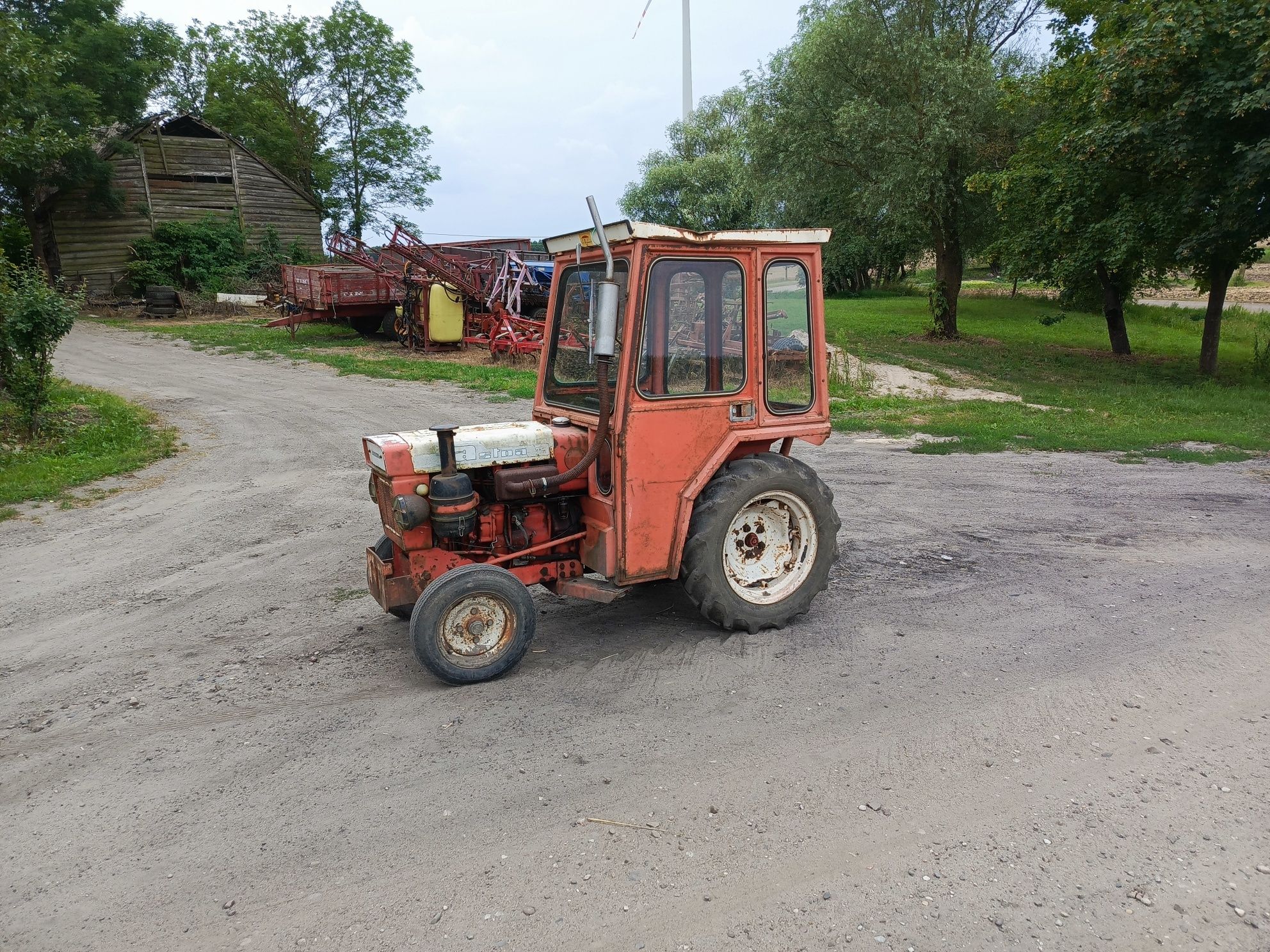 Traktor mały - mini komunalny ogrodniczy H-3000 D  ala Kubota , Iseki