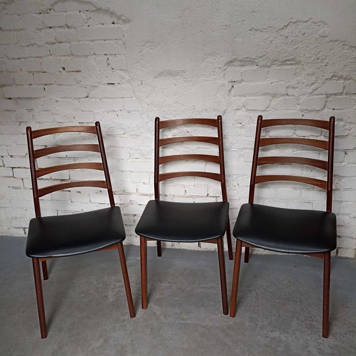 Krzesła Niemcy lata 60/70 vintage design 3 sztuki.