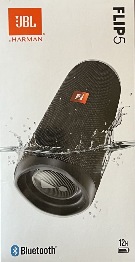 Портативна акустика JBL Flip 5 Black