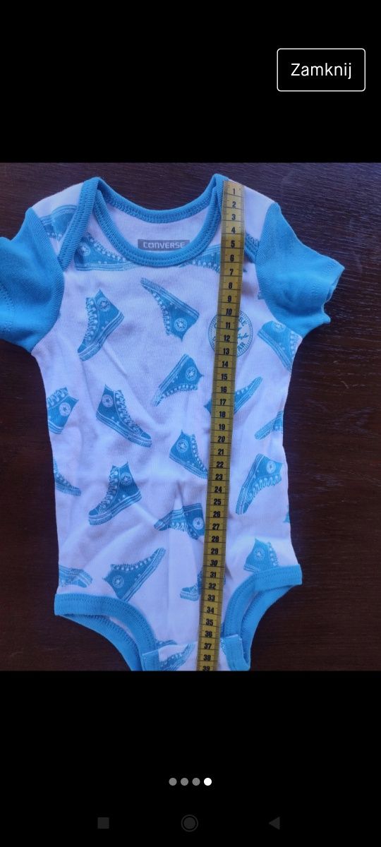 Body niemowlęce Converse 60-70 cm