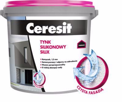 Tynk Silikonowy Ceresit CT sisi akryl CAPAROL Baum Baranek 1,5mm