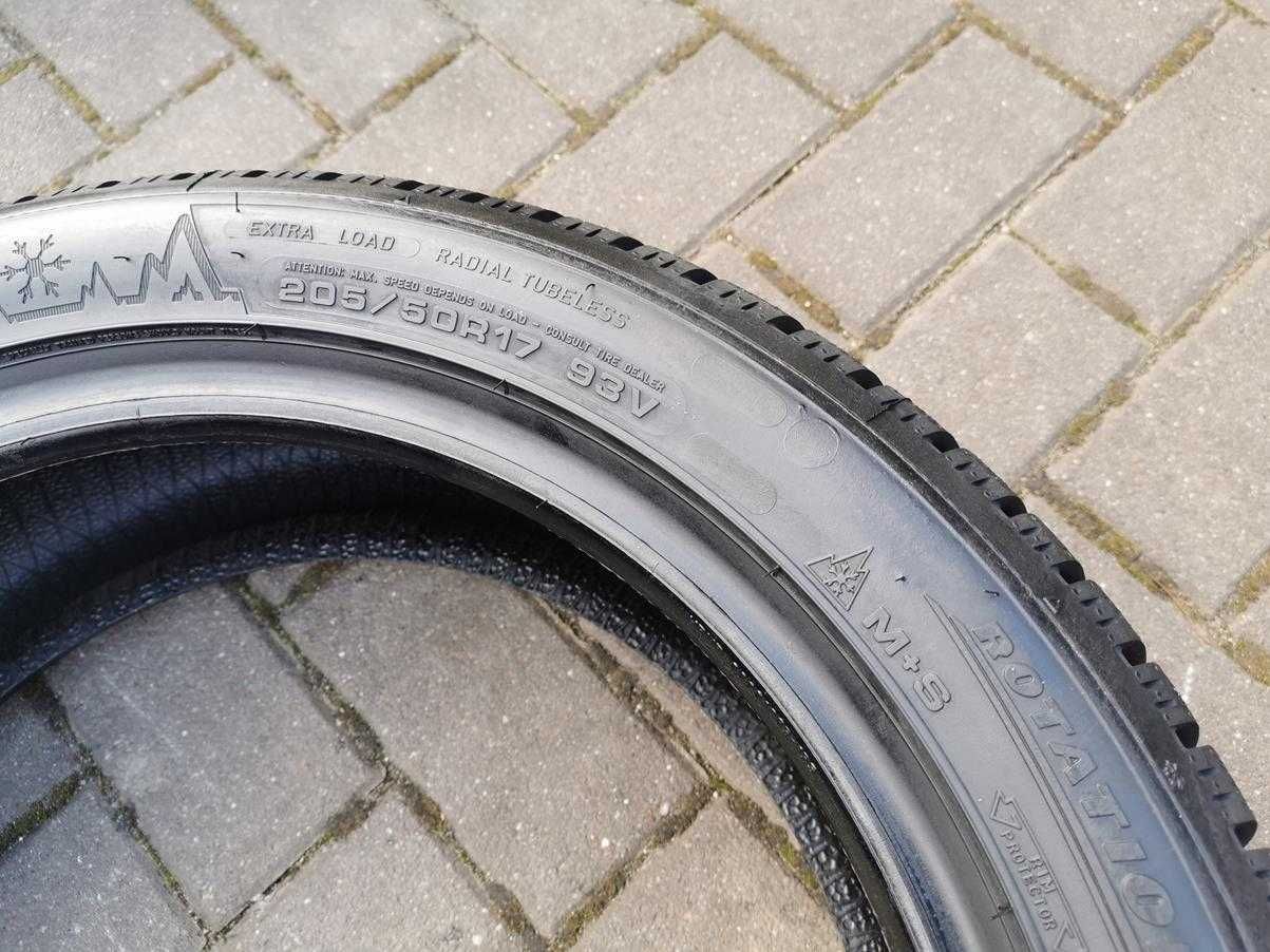 205/50 93H R17 DUNLOP Winter Sport 5 8mm NOWE 2019r Zimowe Opony 2szt