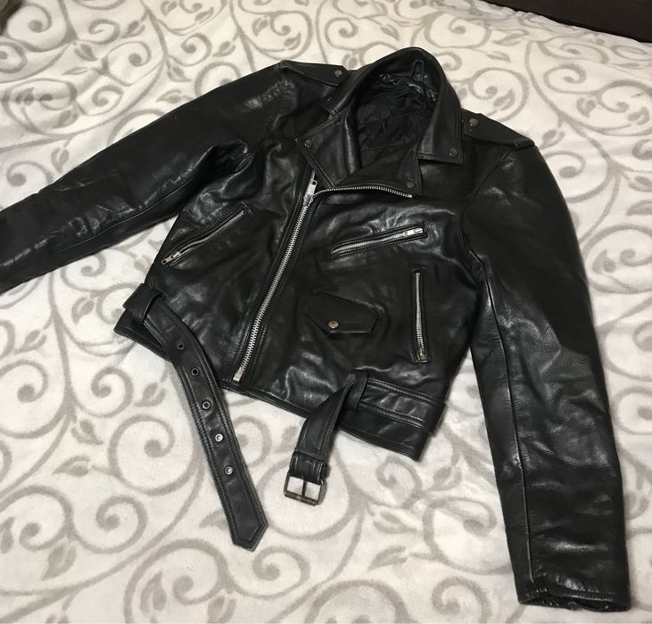 Шкіряна мото куртка косуха Ethtes Leder-S-М
