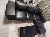 Sofá Chaise Longue Preto