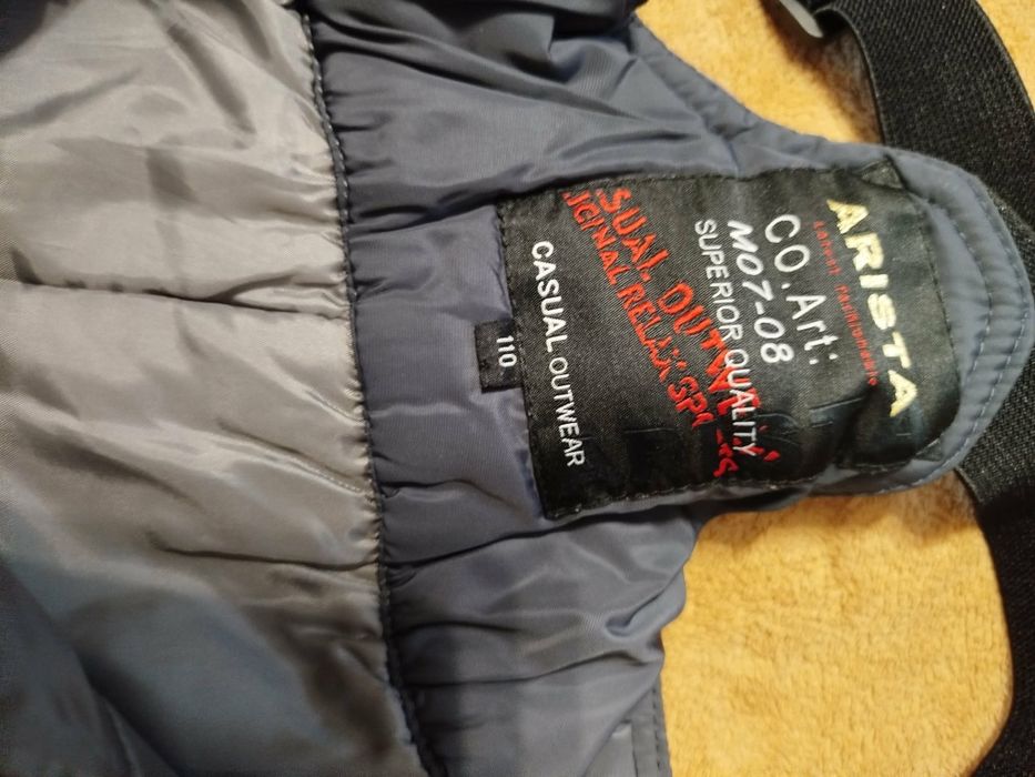 Зимові штани комбінезон на хлопчика 4 - 5 р зимние штаны 4 - 5 лет