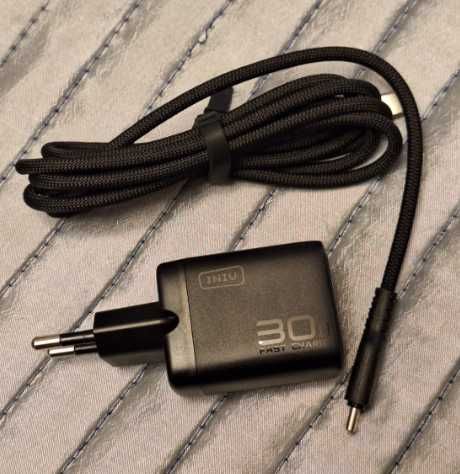 Carregador pequeno e Rápido INIU USB C de 30W NOVO