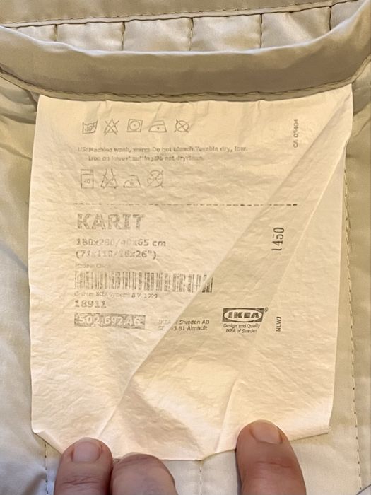 Colcha solteiro Karit IKEA