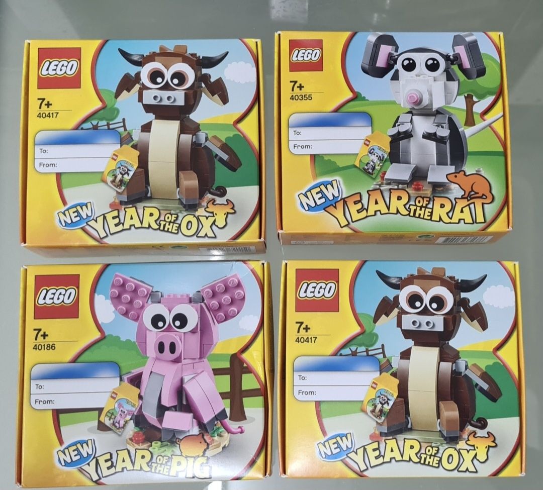 Lego Ano Chines #40417 #40491 #40186 #40355 #40417. Selados.