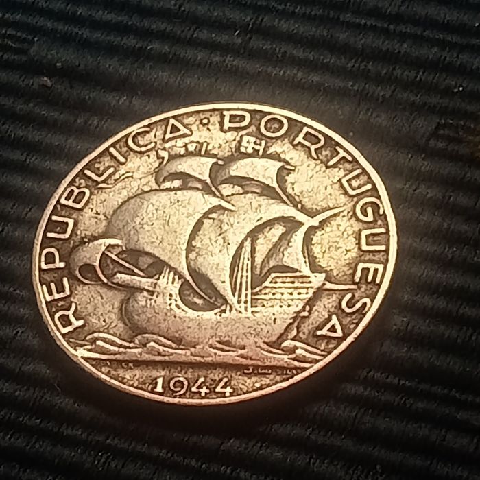 moeda 2.50 prata 1944